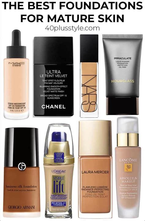 best foundation for 40|best skin foundation for mature women.